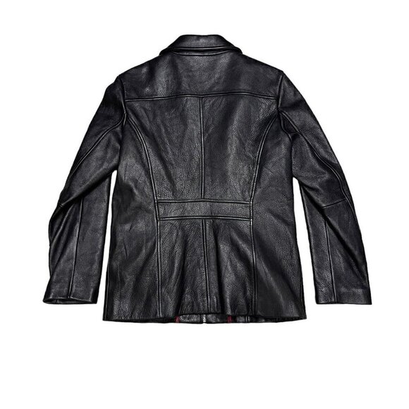 Wilson’s Leather Pelle Studio Vintage Leather Designer Luxury Jacket Medium - Picture 3 of 5